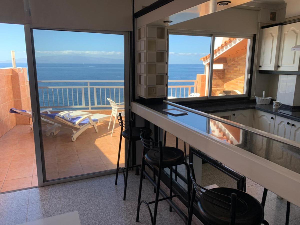 Vivienda Vacacional Con Vistas A La Gomera Y La Palma Puerto de Santiago  Luaran gambar